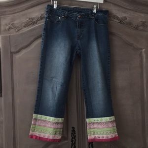 Lilly Pulitzer Ribbon Jeans, Size 10